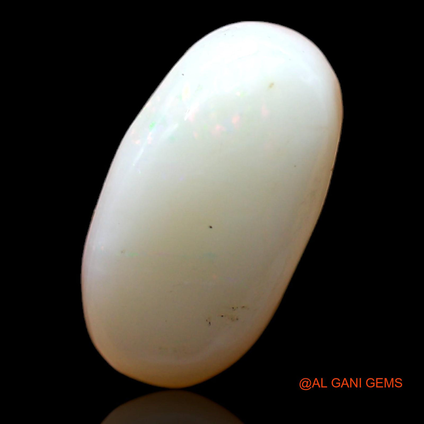 4.00 Cts Natural Australian Fire Opal Loose Gemstone Oval Cabochon 15x8x4 mm AC-481