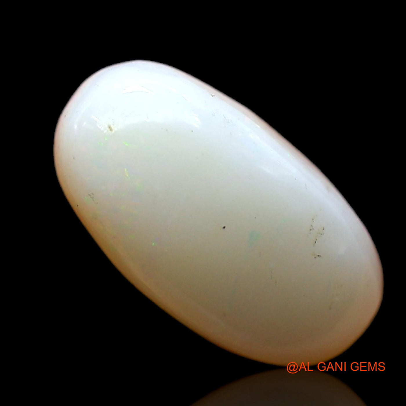 4.00 Cts Natural Australian Fire Opal Loose Gemstone Oval Cabochon 15x8x4 mm AC-481