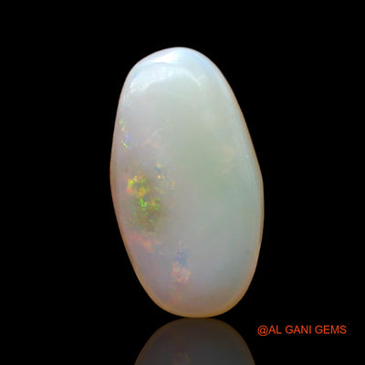 3.00 Cts Natural Australian Fire Opal Loose Gemstone Oval Cabochon 15x8x4 mm AC-483