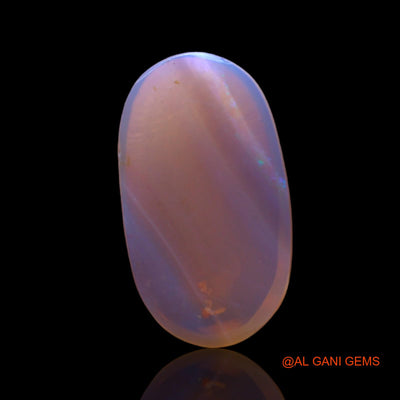 3.00 Cts Natural Australian Fire Opal Oval Cabochon Loose Gemstone For Jewelry 15x9x3 mm AC-486