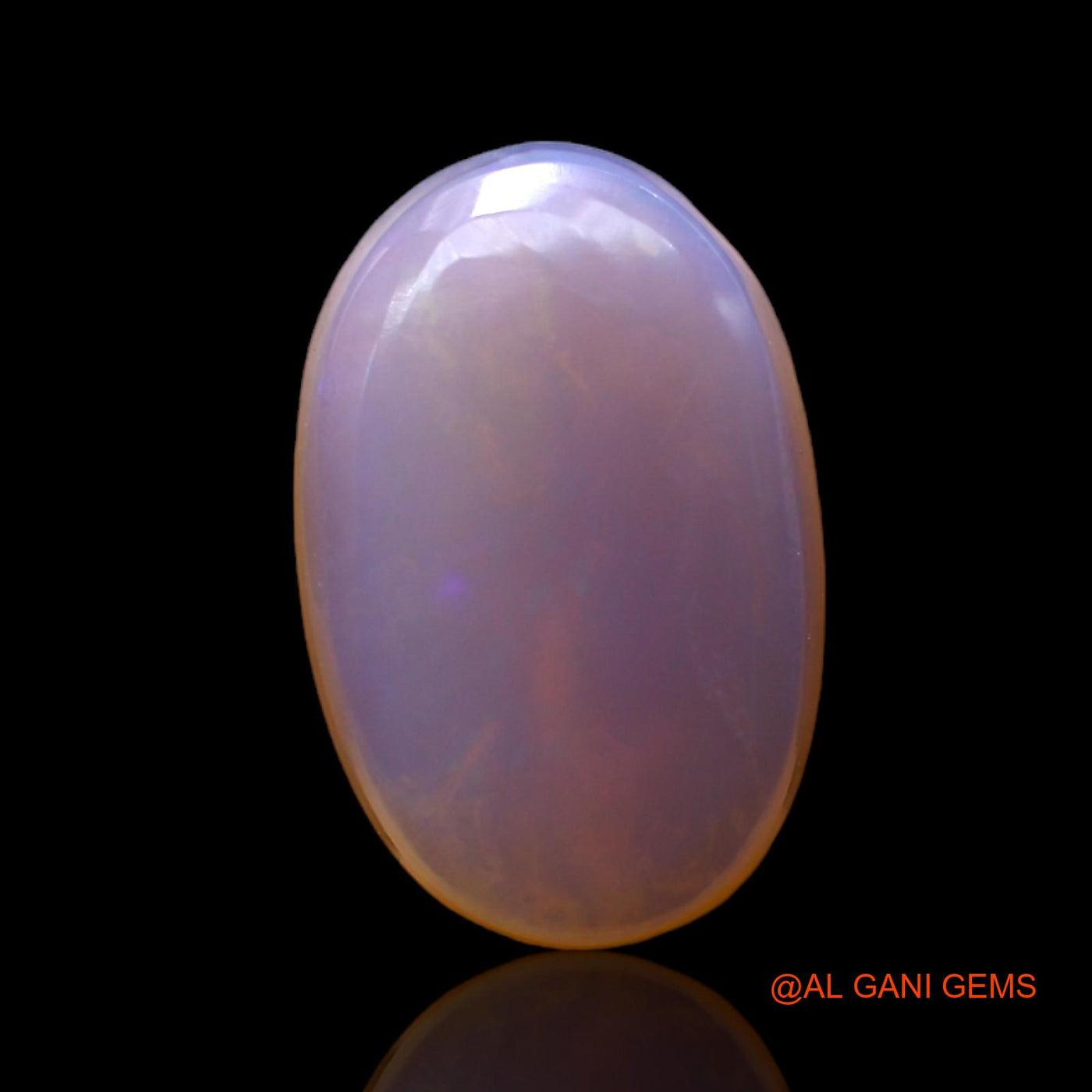 3.00 Cts Natural Australian Fire Opal Loose Gemstone Oval Cabochon 14x9x4 mm AC-489