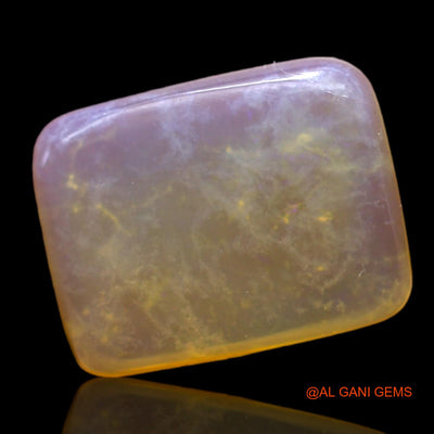 2.00 Cts Natural Australian Fire Opal Loose Gemstone Square Cabochon 12x9x2 mm AC-490