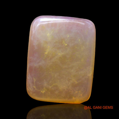 2.00 Cts Natural Australian Fire Opal Loose Gemstone Square Cabochon 12x9x2 mm AC-490