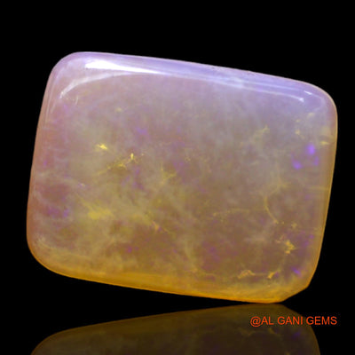 2.00 Cts Natural Australian Fire Opal Loose Gemstone Square Cabochon 12x9x2 mm AC-490