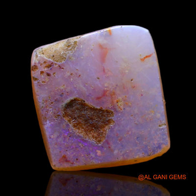 Natural Untreated Fire Opal Loose Gemstone Square Cabochon From Australia 2.00 Cts 11x10x3 mm AC-492