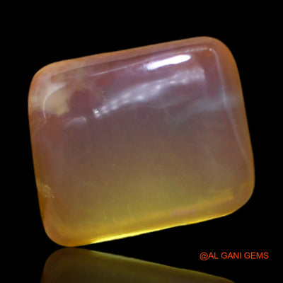 4.00 Cts Natural Australian Fire Opal Loose Gemstone Square Cabochon 11x9x5 mm AC-494