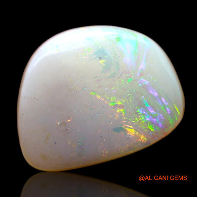 2.00 Cts Natural Australian Fire Opal Loose Gemstone Fancy Cabochon 11x9x3 mm AC-498