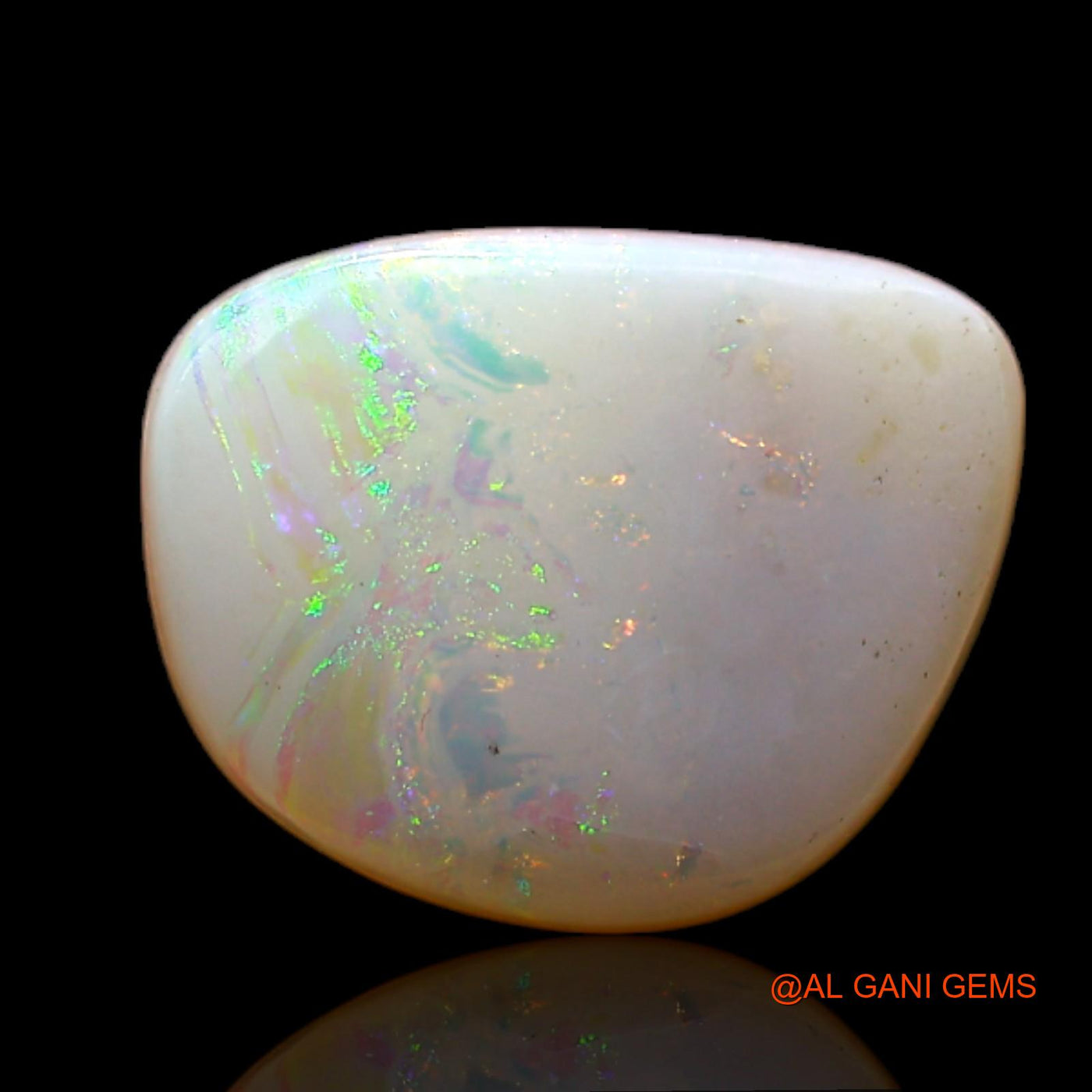 2.00 Cts Natural Australian Fire Opal Loose Gemstone Fancy Cabochon 11x9x3 mm AC-498