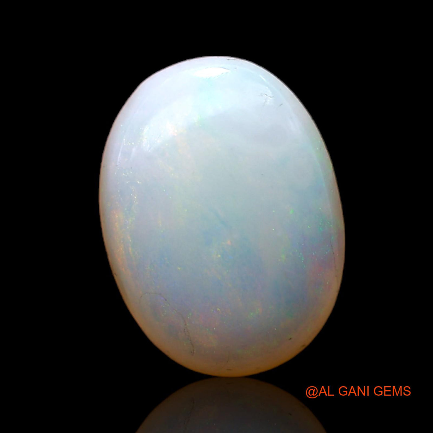 2.00 Cts Natural Australian Fire Opal Oval Cabochon Loose Gemstone For Jewelry 12x9x4 mm AC-499