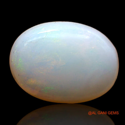 2.00 Cts Natural Australian Fire Opal Oval Cabochon Loose Gemstone For Jewelry 12x9x4 mm AC-499