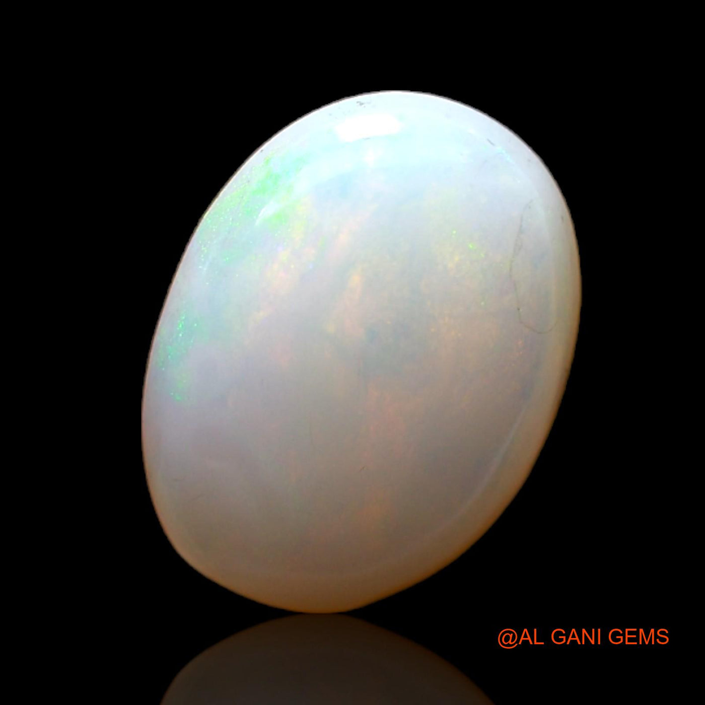 2.00 Cts Natural Australian Fire Opal Oval Cabochon Loose Gemstone For Jewelry 12x9x4 mm AC-499