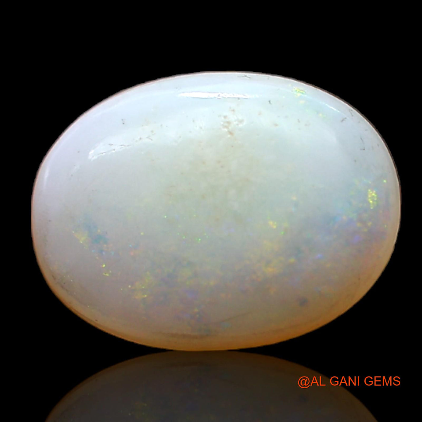 2.00 Cts Natural Australian Fire Opal Oval Cabochon Loose Gemstone For Jewelry 12x9x4 mm AC-499