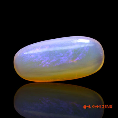 7.00 Cts Natural Australian Fire Opal Oval Cabochon Loose Gemstone For Jewelry 21x10x5 mm AC-49