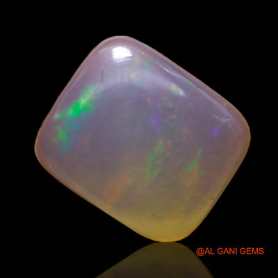 2.00 Cts Natural Australian Fire Opal Loose Gemstone Square Cabochon 10x8x3 mm AC-500