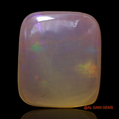 2.00 Cts Natural Australian Fire Opal Loose Gemstone Square Cabochon 10x8x3 mm AC-500