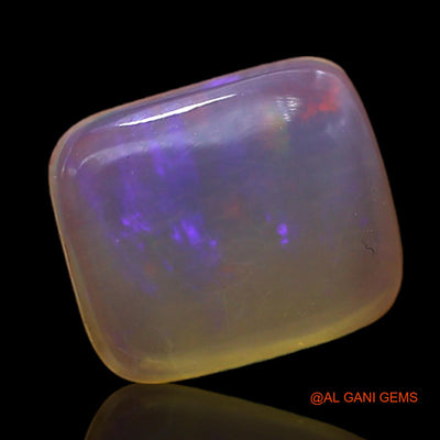 2.00 Cts Natural Australian Fire Opal Loose Gemstone Square Cabochon 10x8x3 mm AC-500