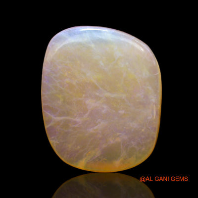 13.00 Cts Natural Australian Fire Opal Loose Gemstone Fancy Cabochon 21x17x4 mm AC-503