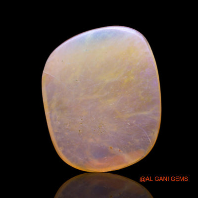 13.00 Cts Natural Australian Fire Opal Loose Gemstone Fancy Cabochon 21x17x4 mm AC-503