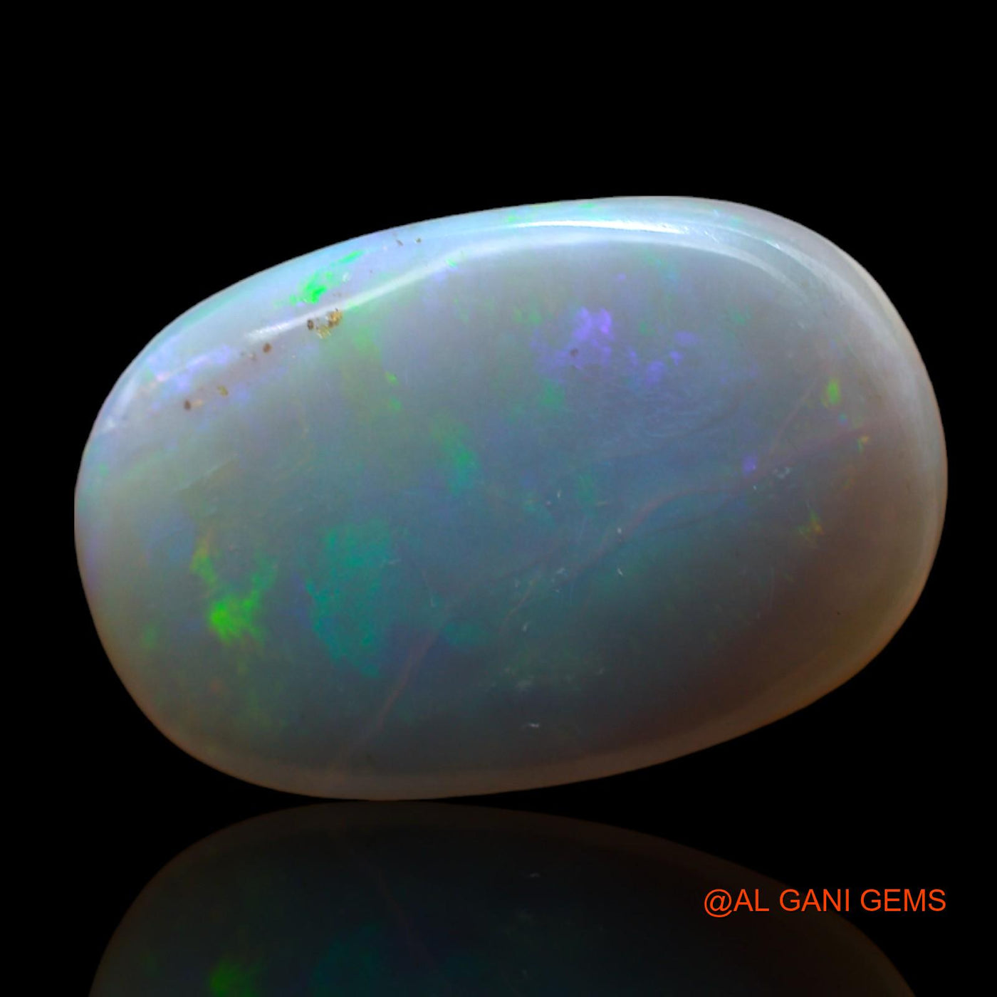 11.00 Cts Natural Australian Fire Opal Loose Gemstone Oval Cabochon 22x14x5 mm AC-504