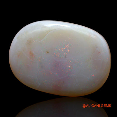 11.00 Cts Natural Australian Fire Opal Loose Gemstone Oval Cabochon 20x15x5 mm AC-505