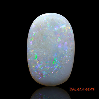9.00 Cts Natural Australian Fire Opal Oval Cabochon Loose Gemstone For Jewelry 21x14x4 mm AC-506
