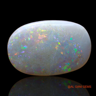9.00 Cts Natural Australian Fire Opal Oval Cabochon Loose Gemstone For Jewelry 21x14x4 mm AC-506