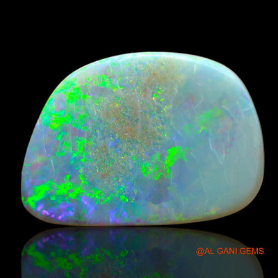 11.00 Cts Natural Australian Fire Opal Loose Gemstone Fancy Cabochon 19x13x6 mm AC-509