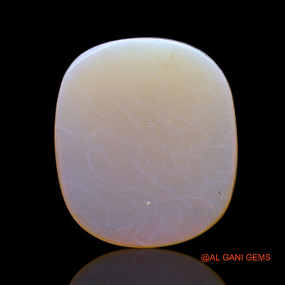 Natural Untreated Fire Opal Loose Gemstone Oval Cabochon From Australia 11.00 Cts 19x16x5 mm AC-512