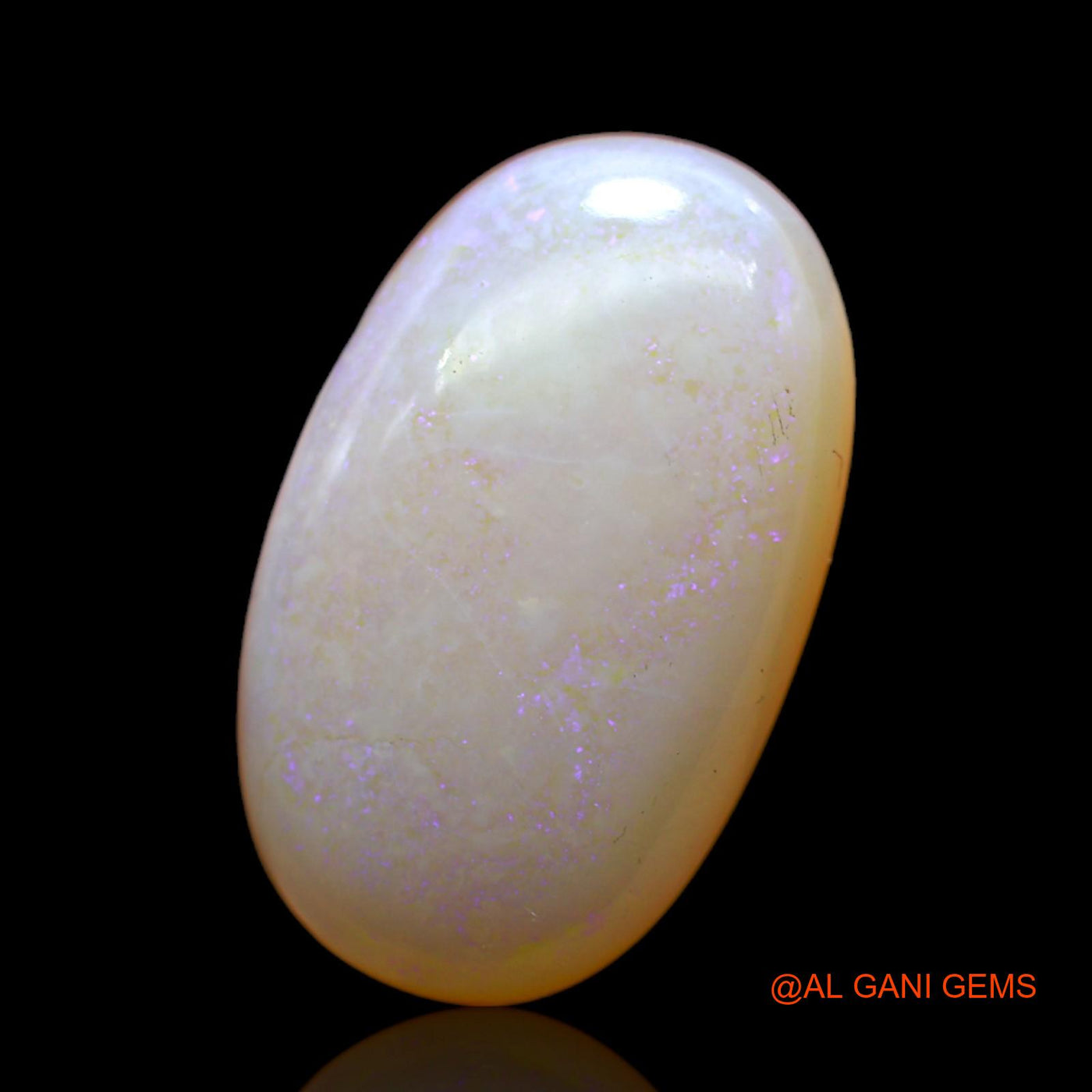 8.00 Cts Natural Australian Fire Opal Loose Gemstone Oval Cabochon 21x12x5 mm AC-514