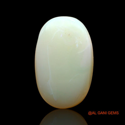 Natural Untreated Fire Opal Loose Gemstone Oval Cabochon From Australia 9.00 Cts 20x12x5 mm AC-517