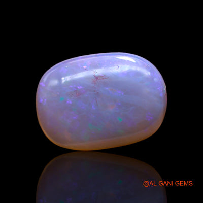 Natural Fire Opal Gemstone 8.00 Cts Loose Oval Cabochon From Australia 18x13x5 mm AC-51