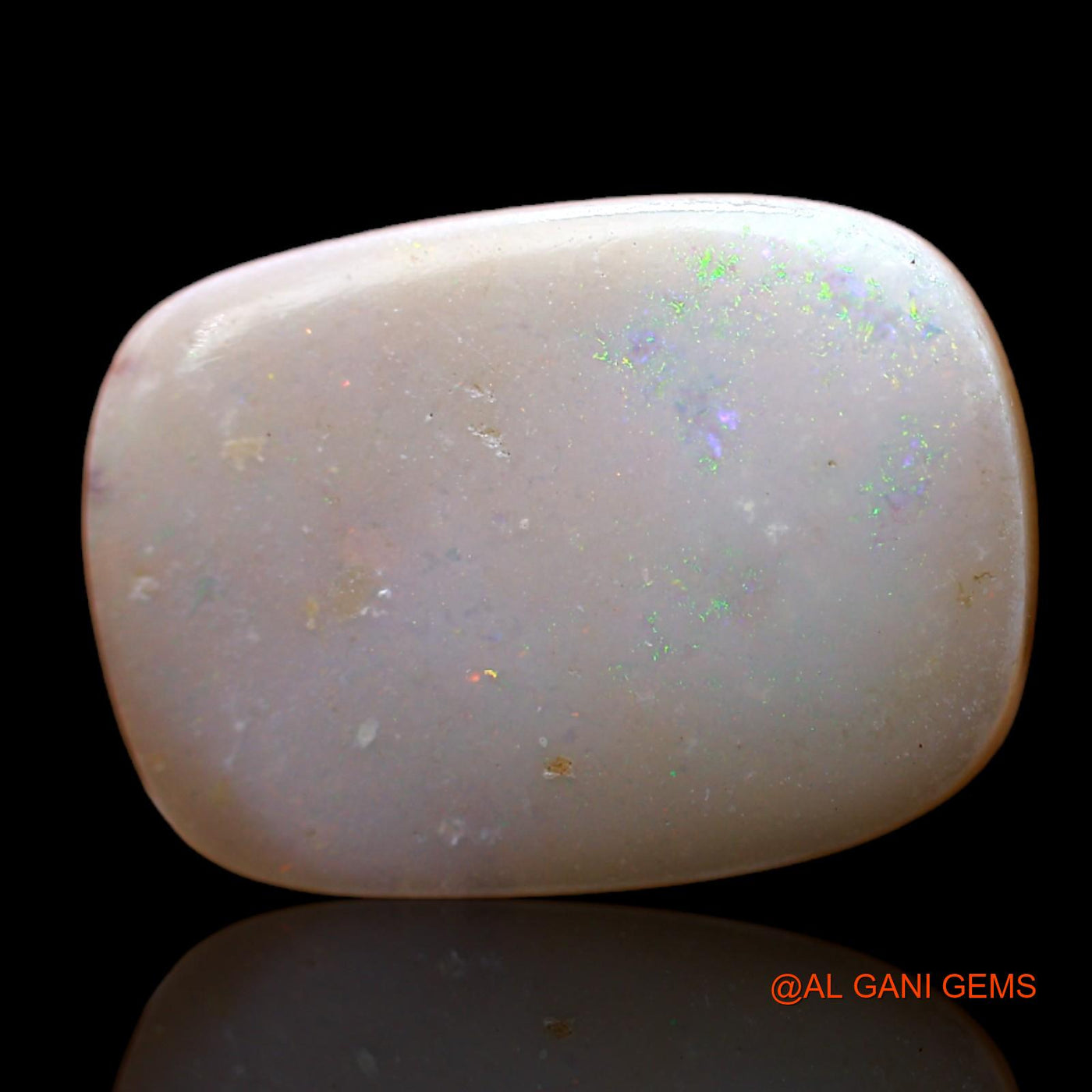 9.00 Cts Unheated Australian Fire Opal Loose Gemstone Oval Cabochon Natural 18x13x5 mm AC-520