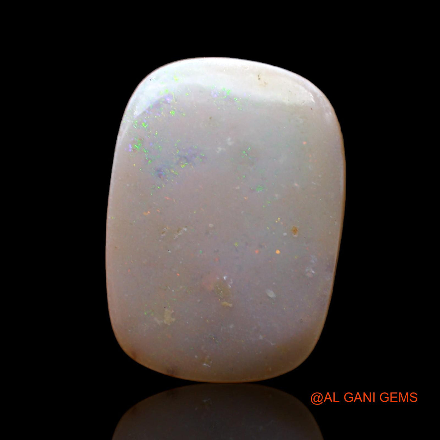 9.00 Cts Unheated Australian Fire Opal Loose Gemstone Oval Cabochon Natural 18x13x5 mm AC-520