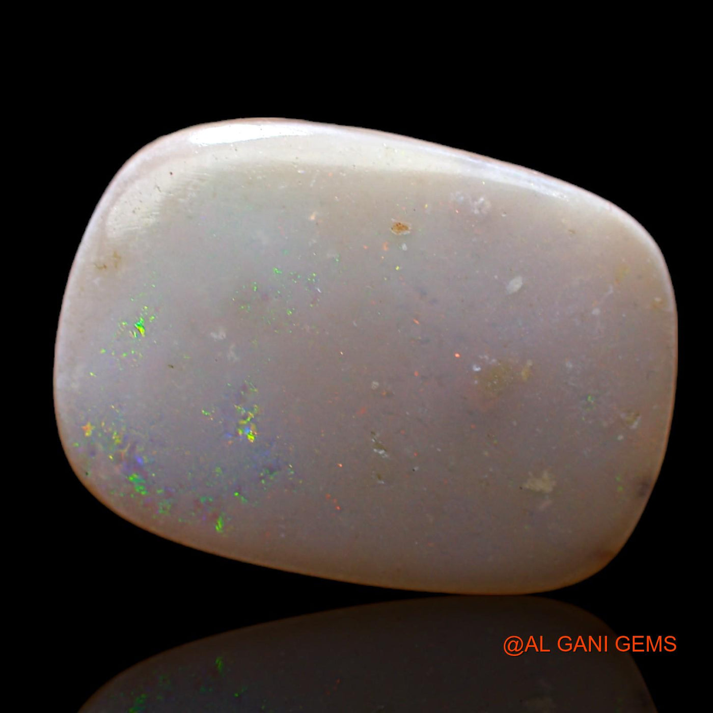 9.00 Cts Unheated Australian Fire Opal Loose Gemstone Oval Cabochon Natural 18x13x5 mm AC-520