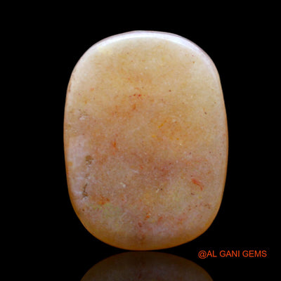 Natural Fire Opal Gemstone 6.00 Cts Loose Oval Cabochon From Australia 18x14x3 mm AC-523