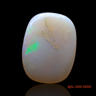 7.00 Cts Unheated Australian Fire Opal Loose Gemstone Oval Cabochon Natural 18x13x4 mm AC-524