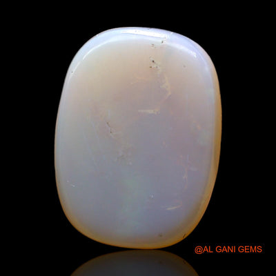 7.00 Cts Unheated Australian Fire Opal Loose Gemstone Oval Cabochon Natural 18x13x4 mm AC-524