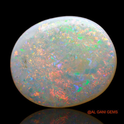 5.00 Cts Natural Australian Fire Opal Loose Gemstone Oval Cabochon 17x14x3 mm AC-527