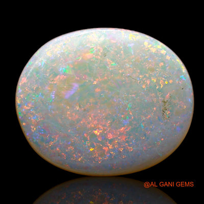 5.00 Cts Natural Australian Fire Opal Loose Gemstone Oval Cabochon 17x14x3 mm AC-527