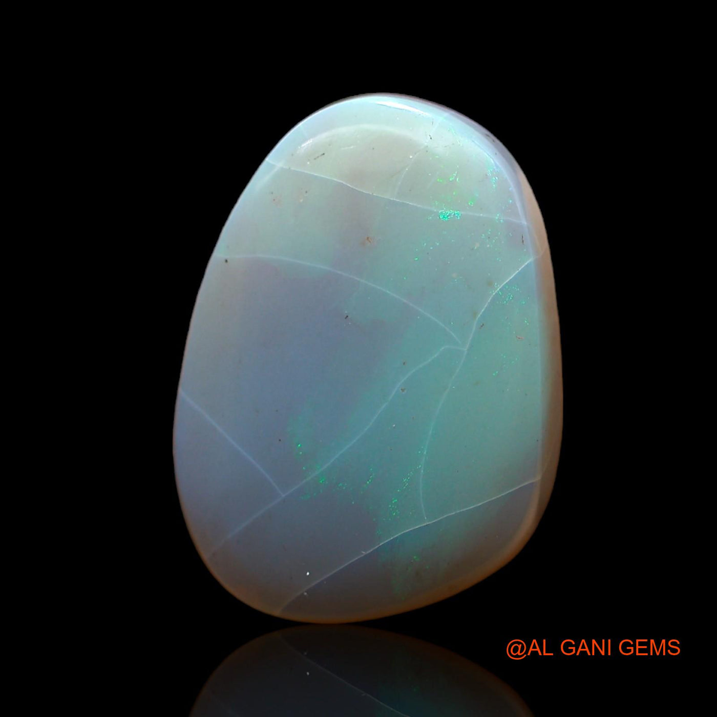 9.00 Cts Unheated Australian Fire Opal Loose Gemstone Fancy Cabochon Natural 18x13x5 mm AC-529