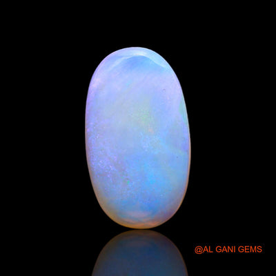 Natural Untreated Fire Opal Loose Gemstone Oval Cabochon From Australia 5.00 Cts 20x11x3 mm AC-52
