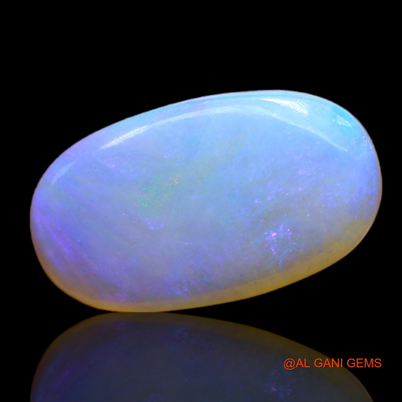 Natural Untreated Fire Opal Loose Gemstone Oval Cabochon From Australia 5.00 Cts 20x11x3 mm AC-52