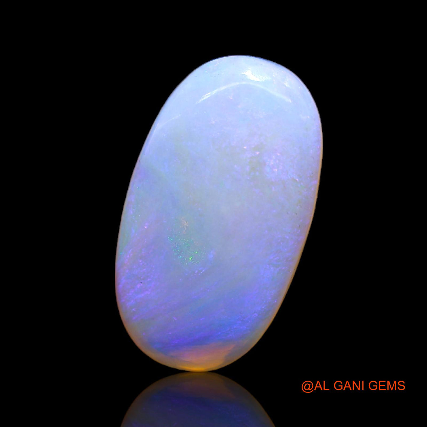 Natural Untreated Fire Opal Loose Gemstone Oval Cabochon From Australia 5.00 Cts 20x11x3 mm AC-52