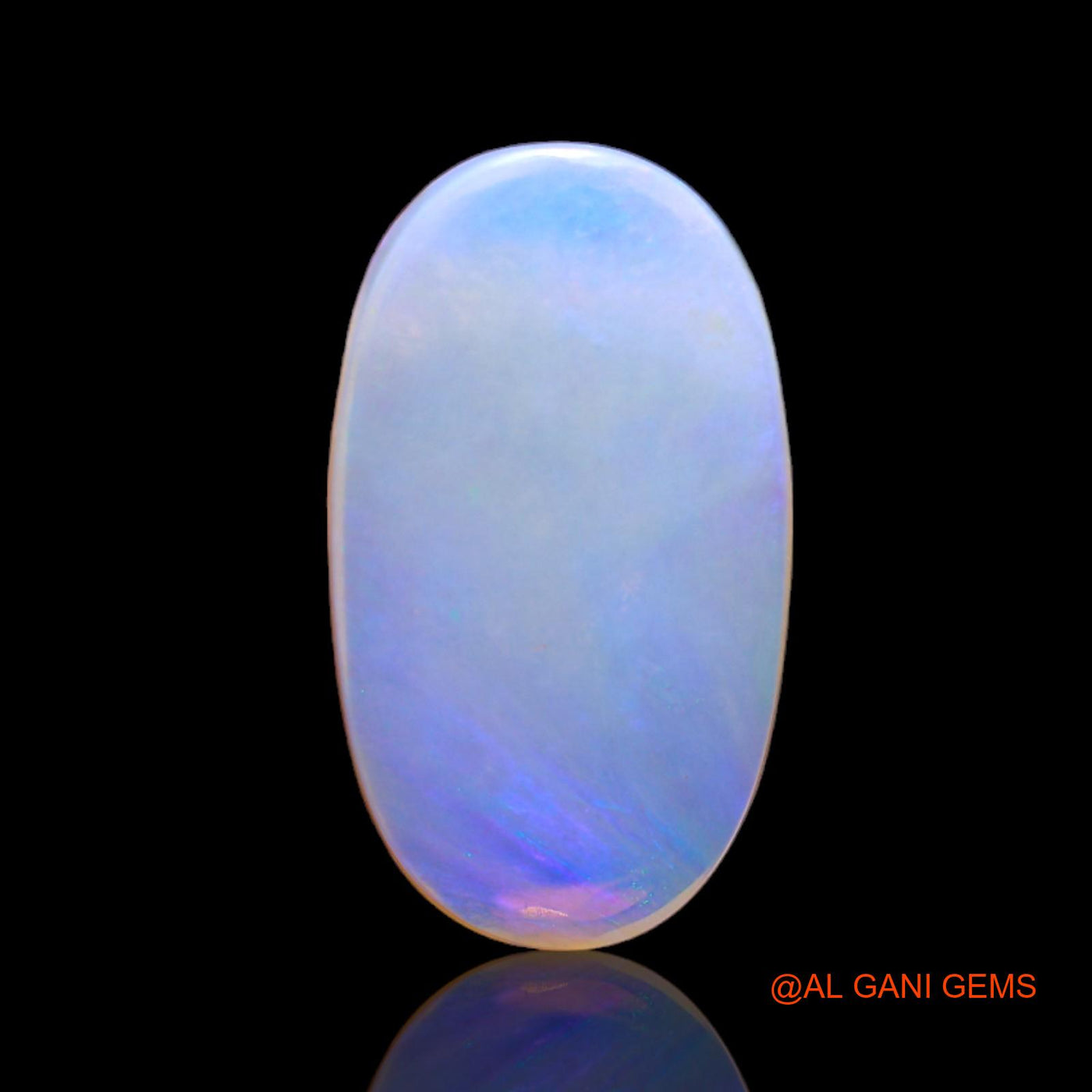 Natural Untreated Fire Opal Loose Gemstone Oval Cabochon From Australia 5.00 Cts 20x11x3 mm AC-52
