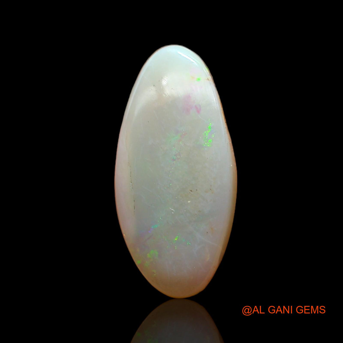 6.00 Cts Unheated Australian Fire Opal Loose Gemstone Fancy Cabochon Natural 20x10x4 mm AC-531