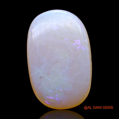 Natural Fire Opal Gemstone 5.00 Cts Loose Oval Cabochon From Australia 18x11x3 mm AC-532