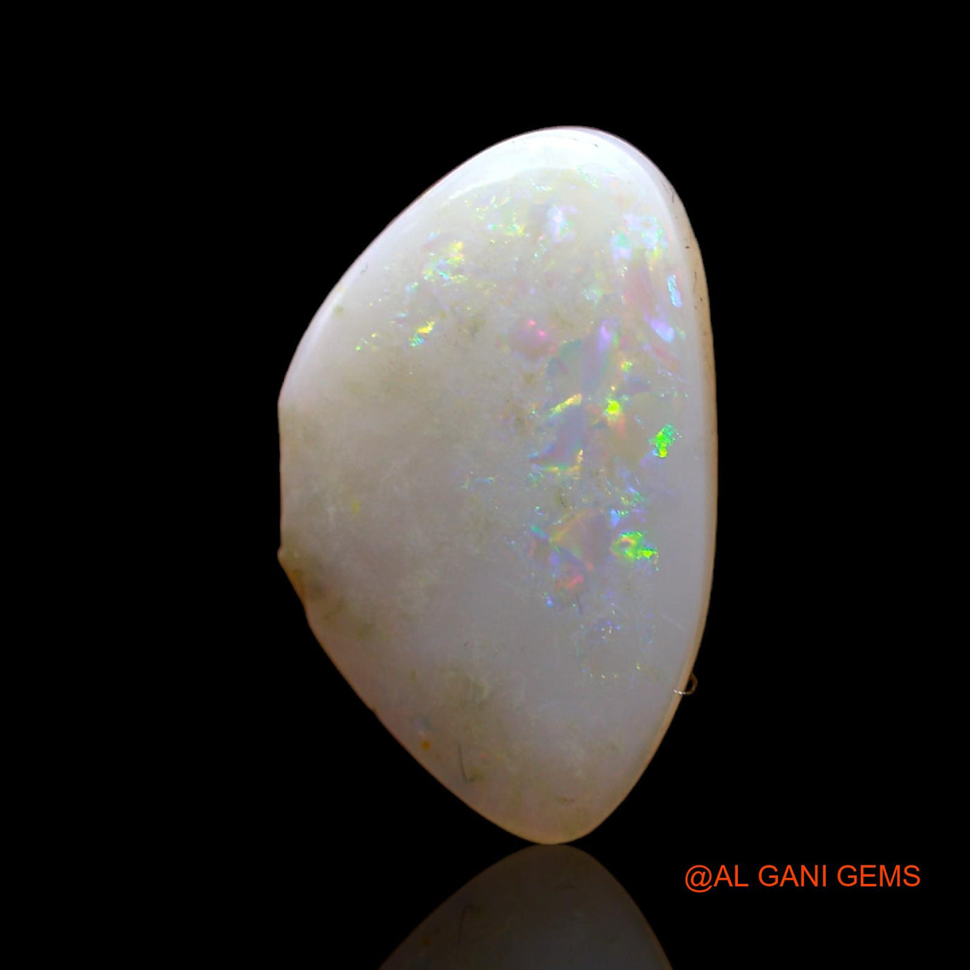 4.00 Cts Natural Australian Fire Opal Loose Gemstone Fancy Cabochon 19x12x3 mm AC-534