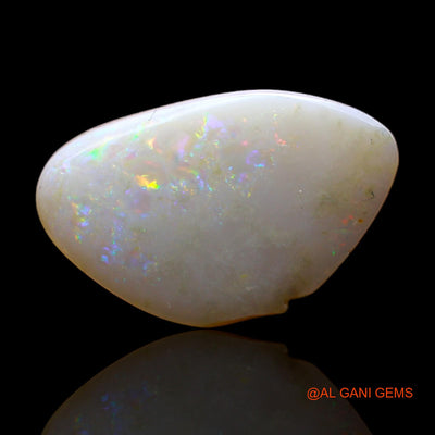 4.00 Cts Natural Australian Fire Opal Loose Gemstone Fancy Cabochon 19x12x3 mm AC-534
