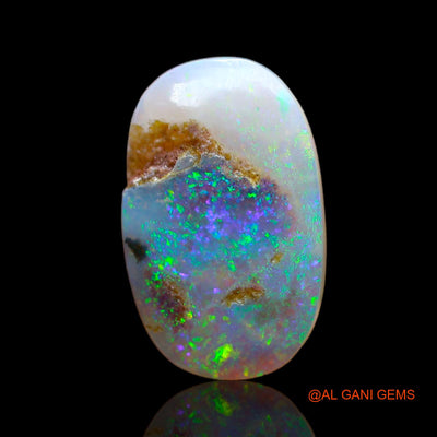 4.00 Cts Natural Australian Fire Opal Oval Cabochon Loose Gemstone For Jewelry 18x11x3 mm AC-535