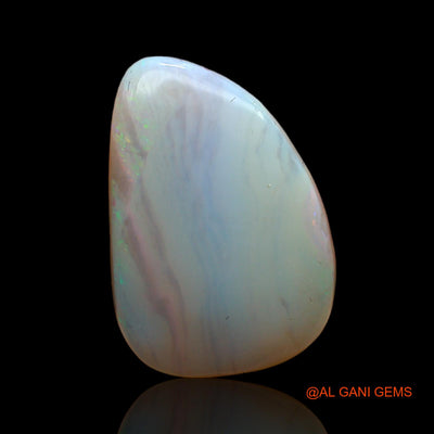 5.00 Cts Natural Australian Fire Opal Fancy Cabochon Loose Gemstone For Jewelry 17x12x4 mm AC-537